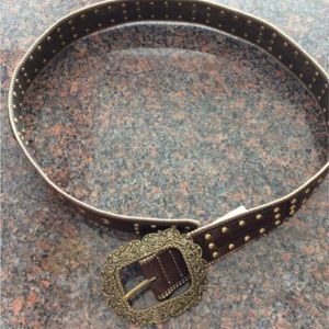 Brown Western Style Belt